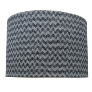 An Image of Vienna Zig Zag Woven Lamp Shade - 30cm