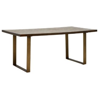 An Image of Facet Strip Leg Dining Table