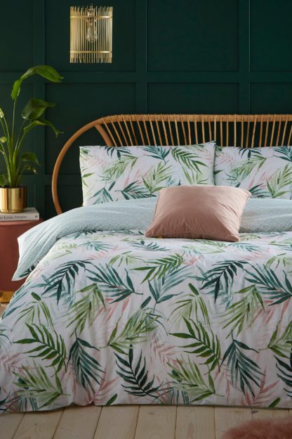 An Image of Bali Palm Single Duvet Set