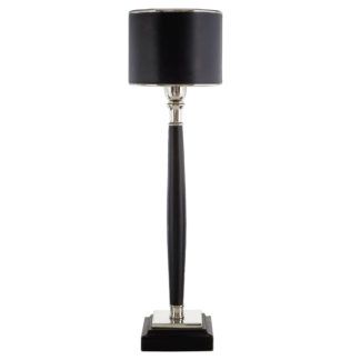 An Image of Churchill Black Tall Table Lamp