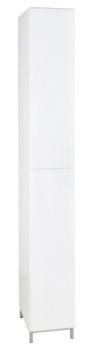 An Image of Argos Home Gloss Tallboy - White