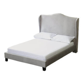 An Image of Chateaux Double Bed - Silver
