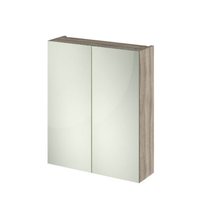 An Image of Balterley Dynamic 600mm Mirror Unit - Driftwood