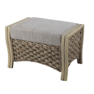 An Image of Milan Footstool In Jasper