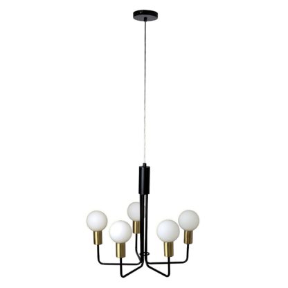 An Image of Adelaide 5 Arm Pendant Light