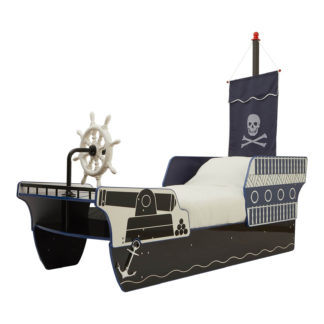 An Image of Kids Pirate Ship Bed