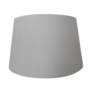An Image of Taper Lamp Shade - Grey - 30cm