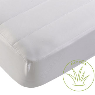 An Image of Aloe Vera Mattress Protector - Single