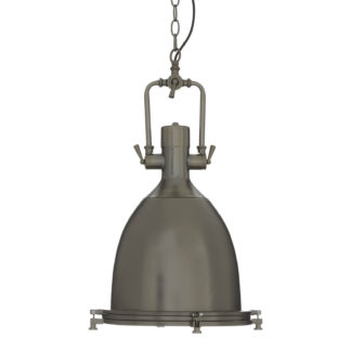 An Image of Lexington Large Gunmetal Pendant Light