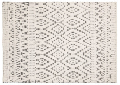 An Image of Linie Design Zelbio Rug White 140 x 200cm