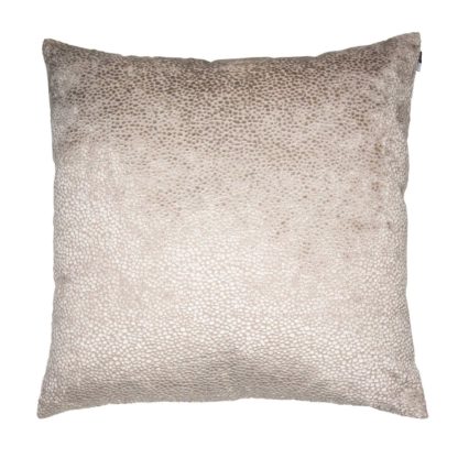 An Image of Dotty Cushion, Taupe