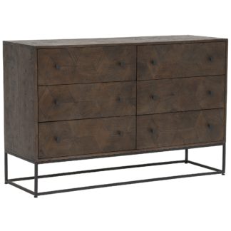 An Image of Mojave 6 Drawer Chest, Mango Wood