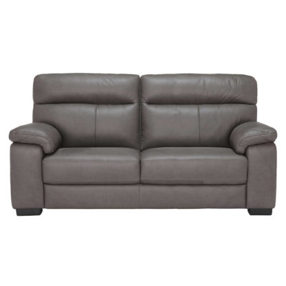 An Image of Clark 3 Seater Leather Sofa