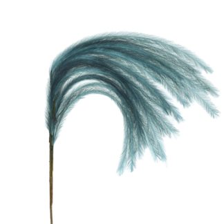 An Image of Faux Feather Plume, Teal