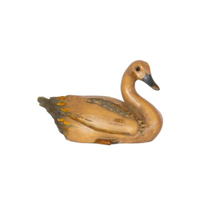 An Image of Resin Wood Effect Standing Duck