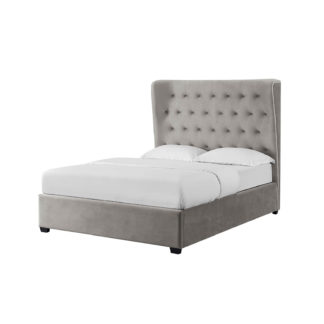 An Image of Belgravia Super King Bed - Grey