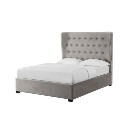 An Image of Belgravia Super King Bed - Grey