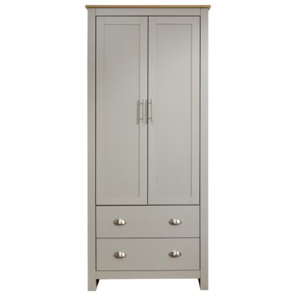 367ccccf4440e99a8556f4aecce04bb2078c647069041cf5e9facc0e3d82582f.jpg An Image of Lancaster Double Wardrobe Cream