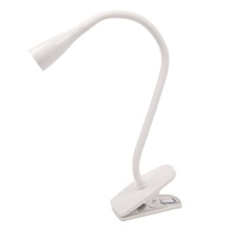 An Image of Dale 5W LED Clip Lamp - White
