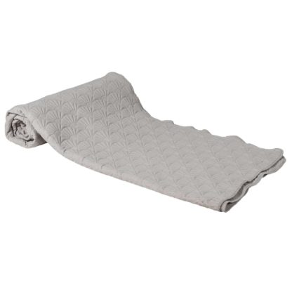 An Image of Fan Design Throw, Grey