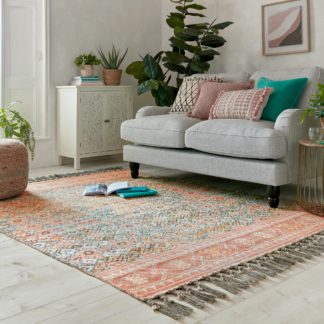 An Image of Estell Chenille Rug MultiColoured