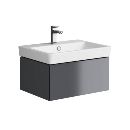 An Image of Splendour Washbasin Cabinet - 60cm - White