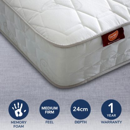 An Image of Matrah Orthopaedic Memory Mattress White