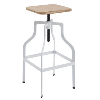 An Image of Shoreditch Bar Stool - White