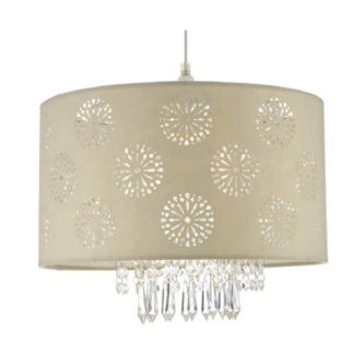 An Image of Tilly Patterned Easy Fit Lamp Shade
