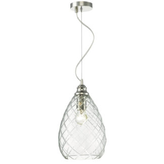 An Image of Harris Cut Glass Pendant Light