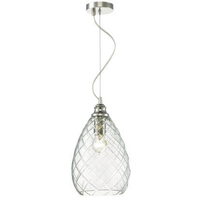 An Image of Harris Cut Glass Pendant Light