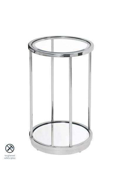An Image of Rippon Silver Circular Side Table