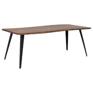 An Image of Kriss 200cm Dining Table, Natural