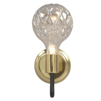 An Image of Cognac Single Wall Light