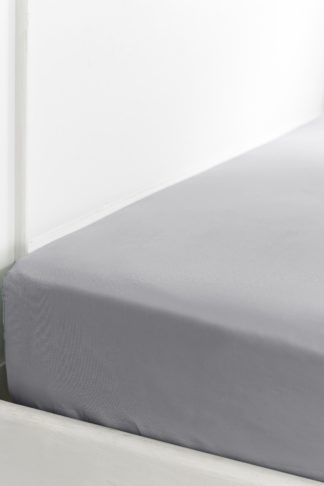 An Image of 400tc Cotton Sateen Superking Fitted Sheet