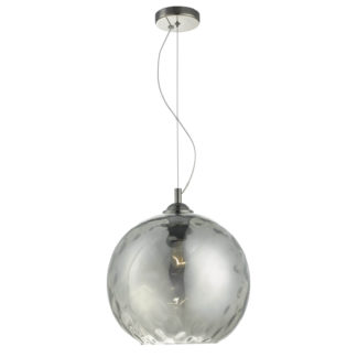 An Image of Dimpled Glass Pendant Light