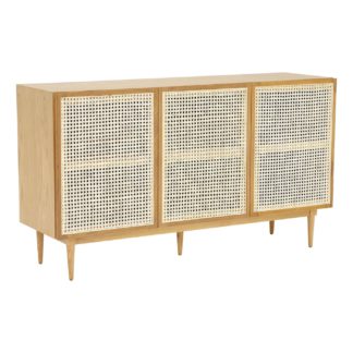 An Image of Hague 3 Door Sideboard, Natural