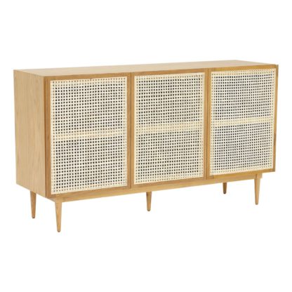 An Image of Hague 3 Door Sideboard, Natural