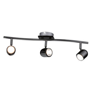 An Image of Phoenix 3 Bar Spotlight - Black Chrome