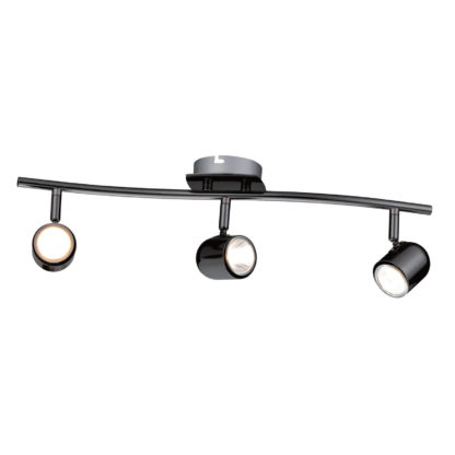 An Image of Phoenix 3 Bar Spotlight - Black Chrome