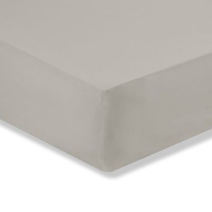 An Image of Super Soft Fitted Sheet White