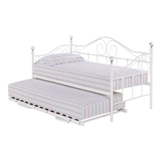 An Image of Florence Trundle Bed - White