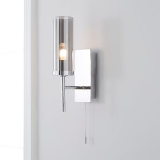 An Image of Hotel Chelsea Bathroom Wall Light Chrome