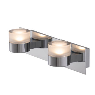 An Image of Luna 2 x 6w Bathroom Wall Light