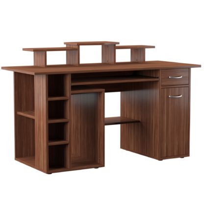 An Image of San Diego Desk - Beech Brown