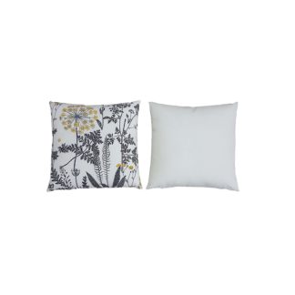 An Image of Homebase Outdoor Scatter Cushion in Floral Natural
