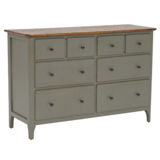An Image of Maison 6 Drawer Chest, Albany and Moss Grey