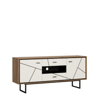 An Image of Colton 2 Door 2 Drawer TV Unit