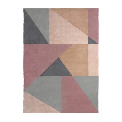 6489e2590a4233fdc68cfc7fb91f3da105c9a5f831e2cb5f993eaed81f7b7db2-1.jpg An Image of Harper Wool Rug Green, Beige and Grey