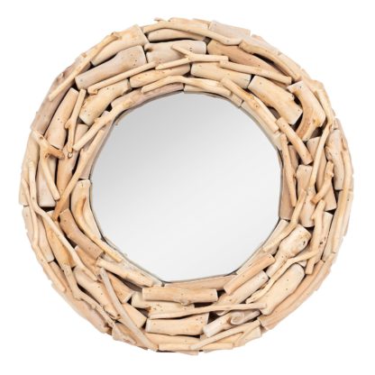 An Image of Romana Reclaimed Wood Mirror